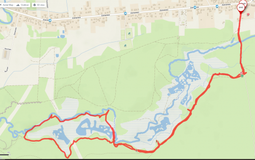 Mapa naszej trasy